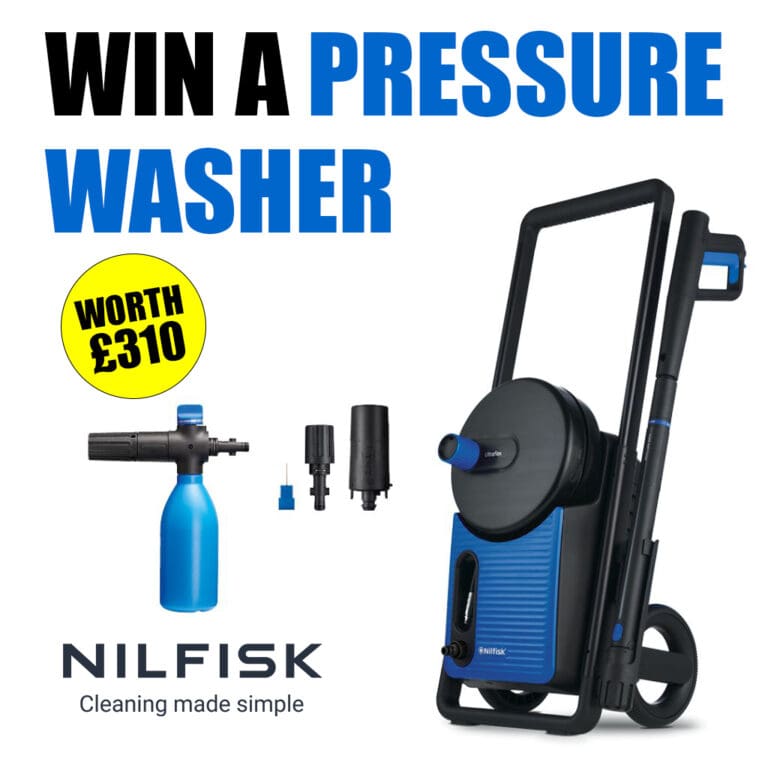 Win a Nilfisk Pressure Washer Worth £310 at Japfest!